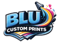 Blu custom prints