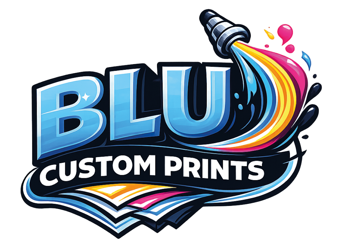 Blu custom prints